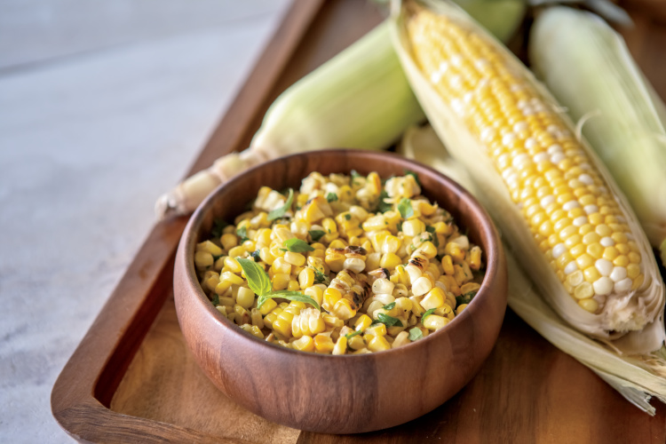 Grilled Sweet Corn off the Cob
